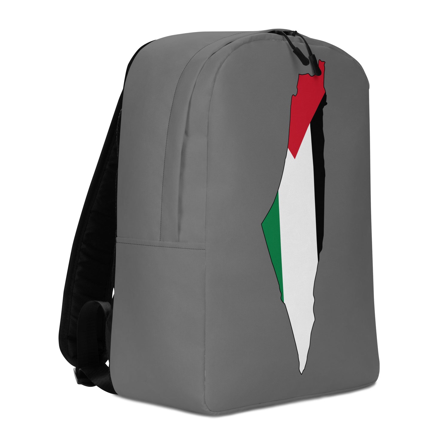 Grey Palestine Flag Backpack
