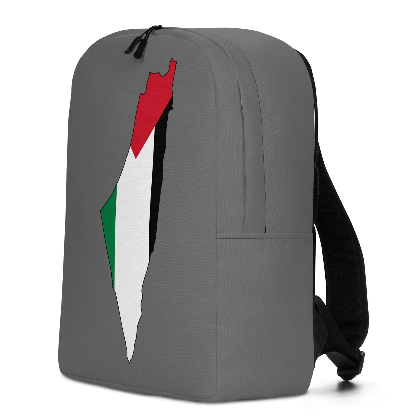 Grey Palestine Flag Backpack